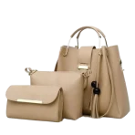 ALEXA 3 pcs Bag Set Maroon - Image 4